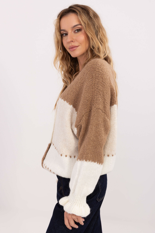 Džemperis ecru krāsā