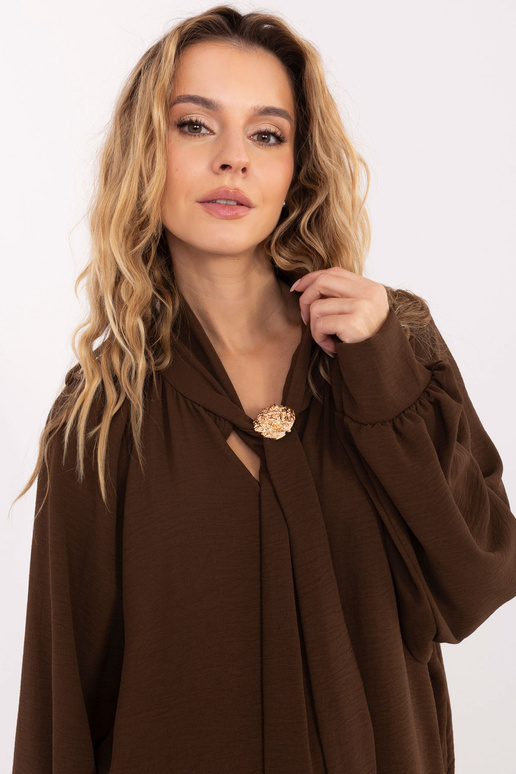 Blūze brūnā krāsā