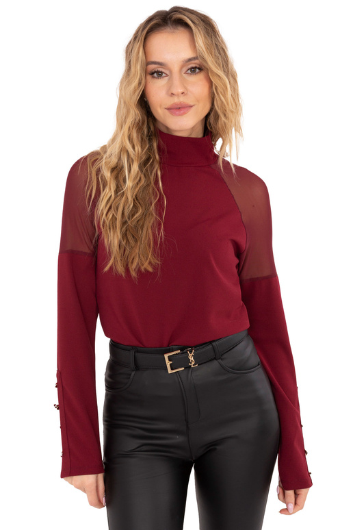 Blūze MI BZ bordo krāsā