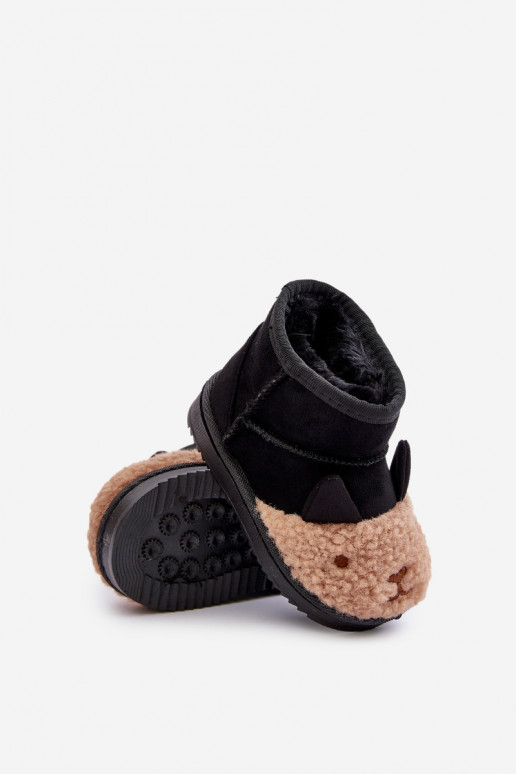 Ziemas sniega apavi Lamy melnas krāsas Esandira