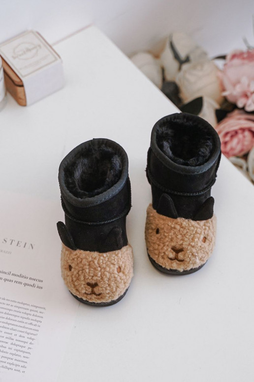 Ziemas sniega apavi Lamy melnas krāsas Esandira