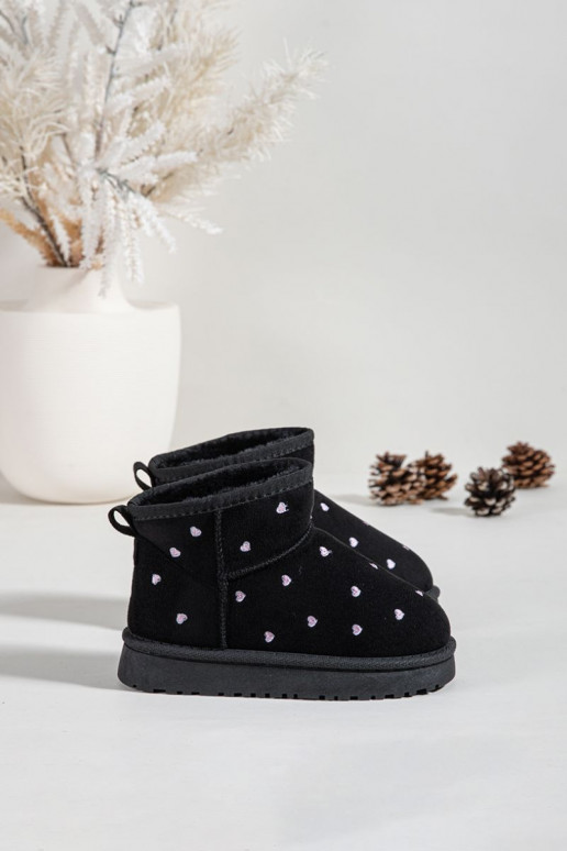 sniega apavi Bērnu apavi  Melns Gracina