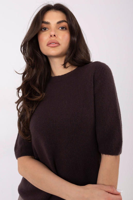 Gaiši pelēka zila blūze