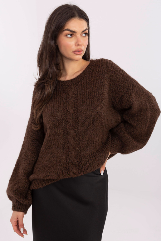 Sieviešu ekrū džemperis