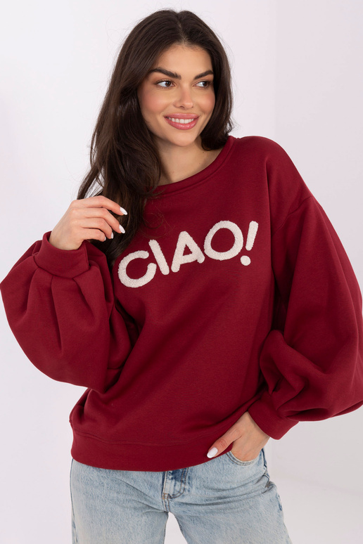 Bordo krāsas blūzons