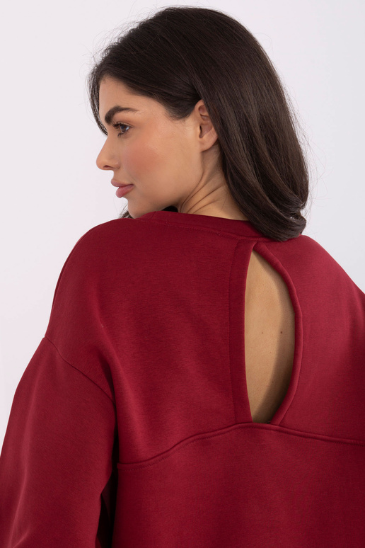 Bordo krāsas blūzons