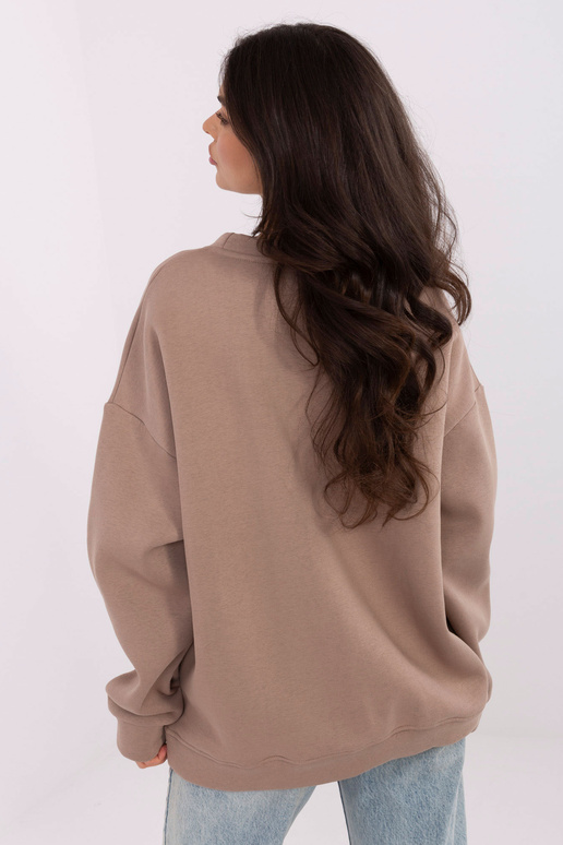 Tumši smilškrāsas džemperis