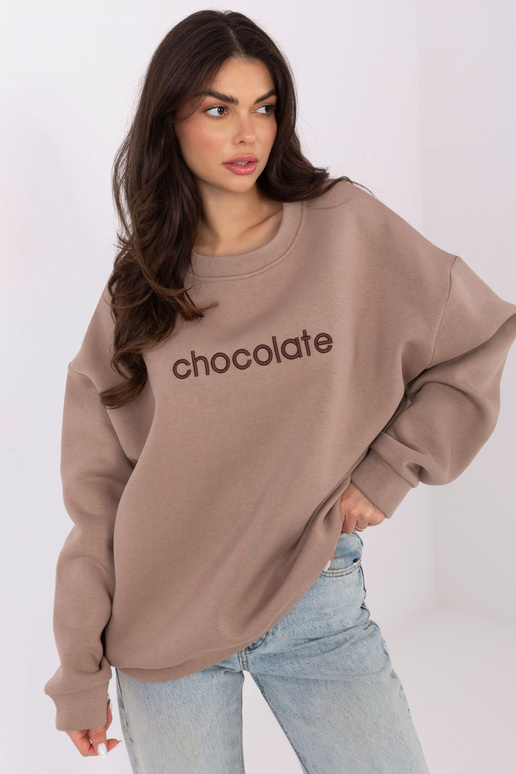 Tumši smilškrāsas džemperis