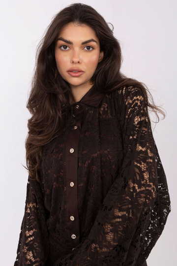 Tumši brūns krekls 2