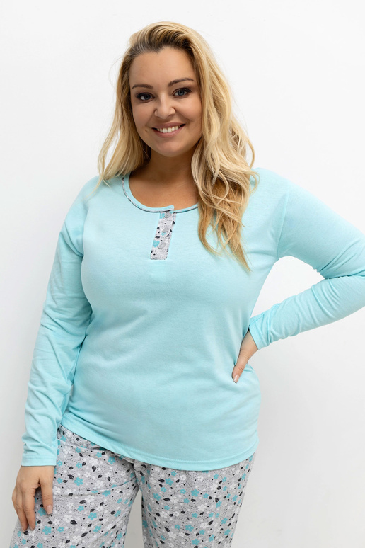 Pidžama divdaļīga zaļā krāsā