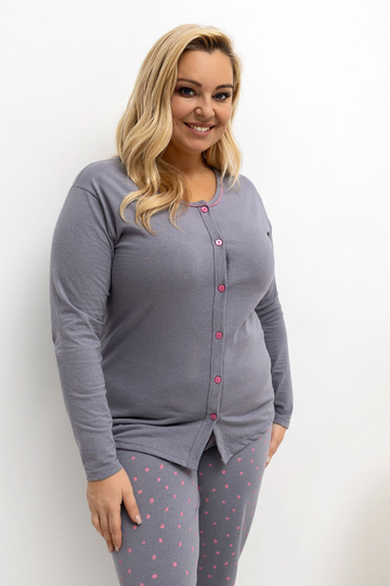 Pidžama tumši pelēkā krāsā