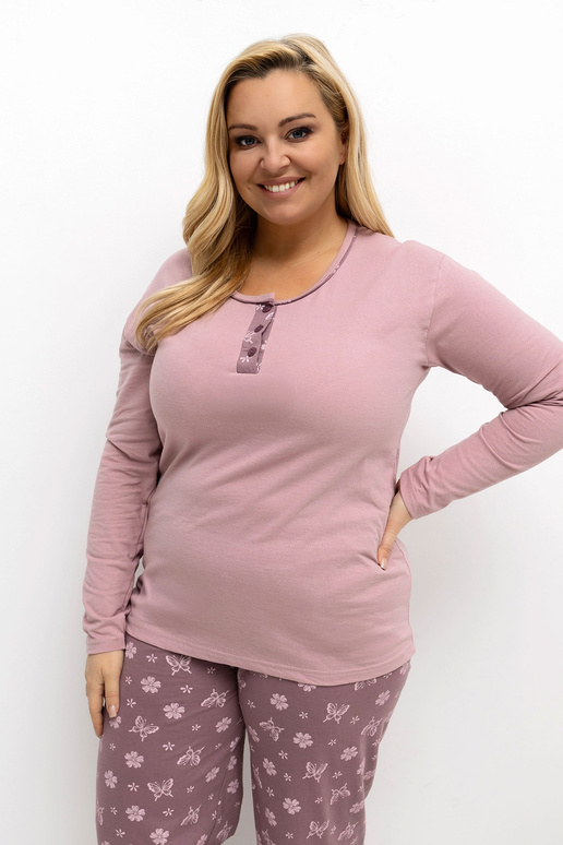 Pidžama divdaļīga gaiši rozā krāsā