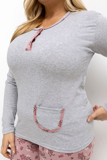 Pidžama pelēkā krāsā ar...