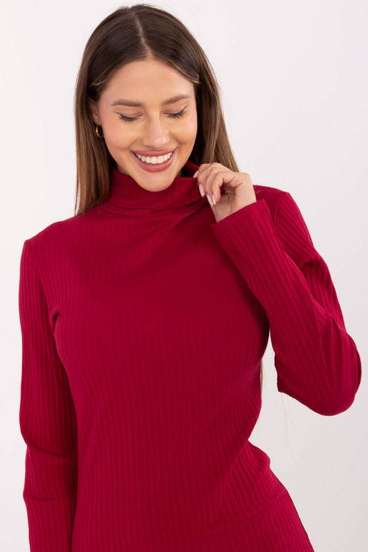 Bordo krāsas kleita