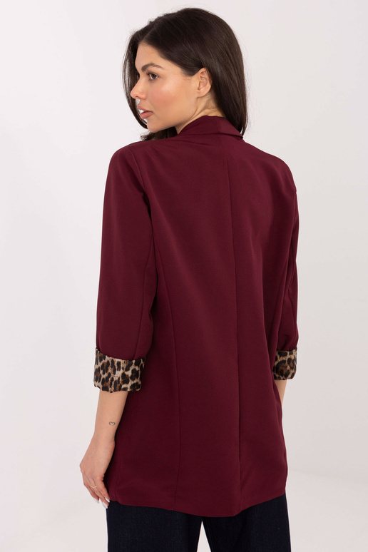 Žakete bordo krāsā