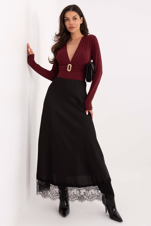 Korsete IT BO bordo krāsā