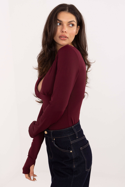 T-krekls IT bordo krāsā