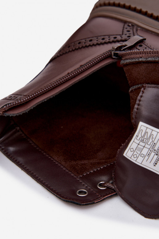 sieviešu zābaki  Lee Cooper LCJ-25-33-3960 brūnas krāsas