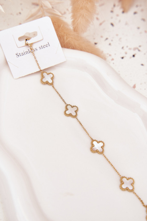 Aproce  Stal Nierdzewna Zelta krāsas-Perłowa