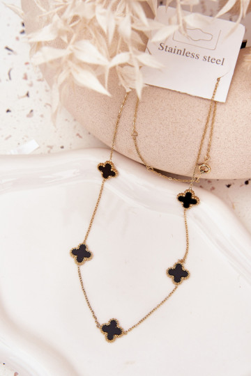  no nerūsējošā tērauda Zelta krāsas-melnas krāsas