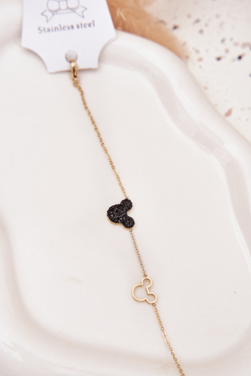 Aproce no nerūsējošā tērauda  Miki Zelta krāsas