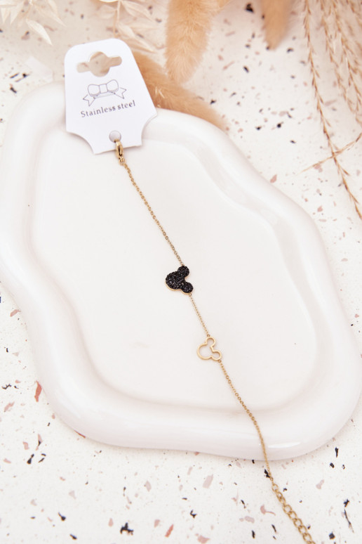 Aproce no nerūsējošā tērauda  Miki Zelta krāsas