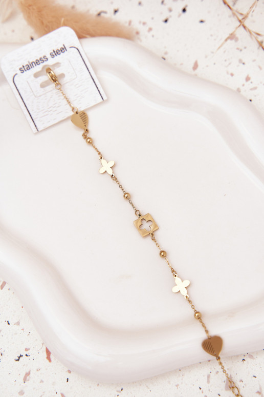 Aproce no nerūsējošā tērauda  Zelta krāsas