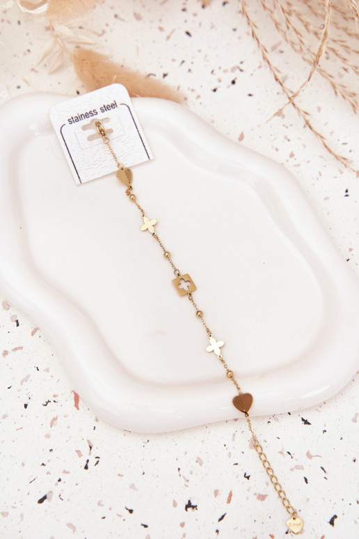 Aproce no nerūsējošā tērauda  Zelta krāsas