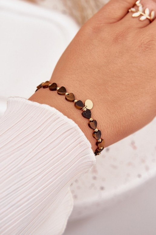 Aproce  no nerūsējošā tērauda Brūnas krāsas