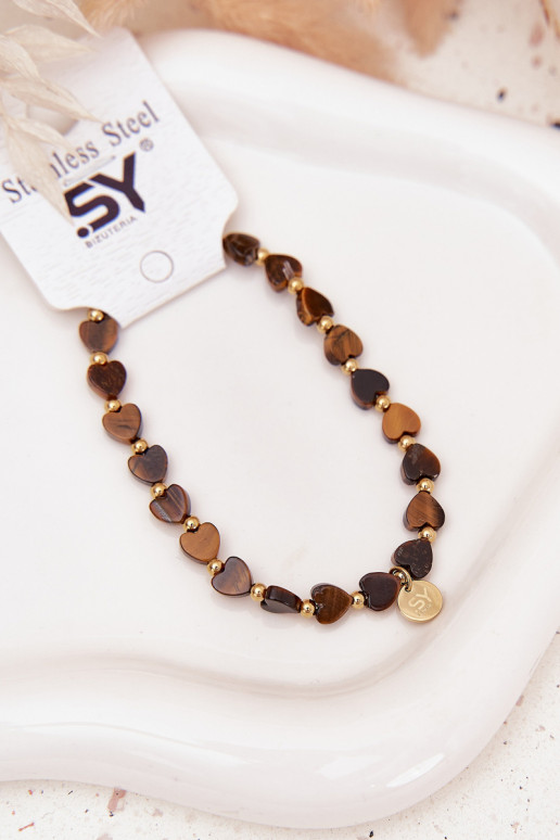 Aproce  no nerūsējošā tērauda Brūnas krāsas