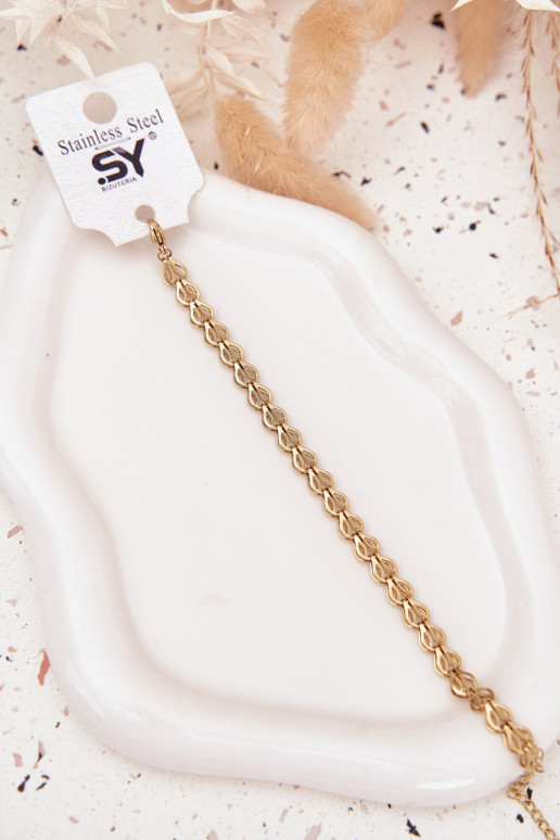 Aproce no nerūsējošā tērauda Zelta krāsas