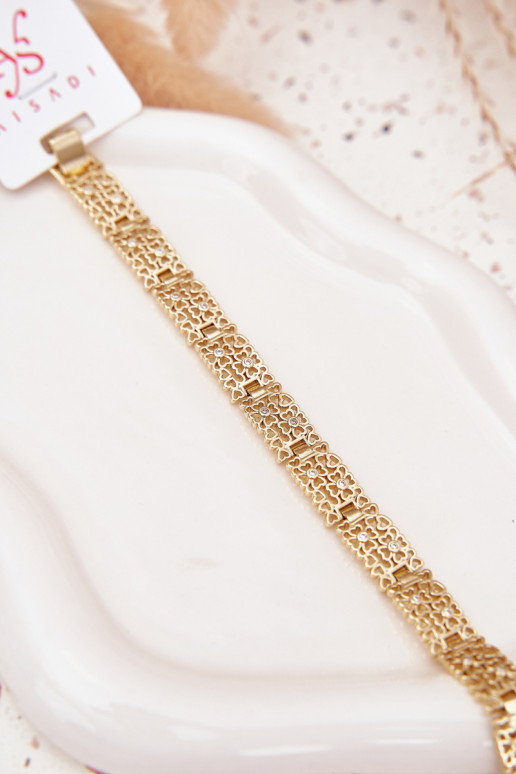 Aproce  no nerūsējošā tērauda Zelta krāsas