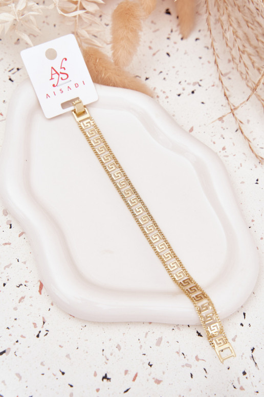 Aproce  no nerūsējošā tērauda Zelta krāsas