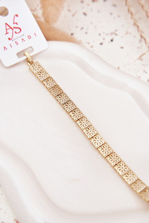 Aproce  no nerūsējošā tērauda Zelta krāsas