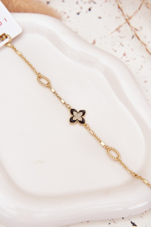 Aproce Z Koniczynką Stal Chirurgiczna Zelta krāsas