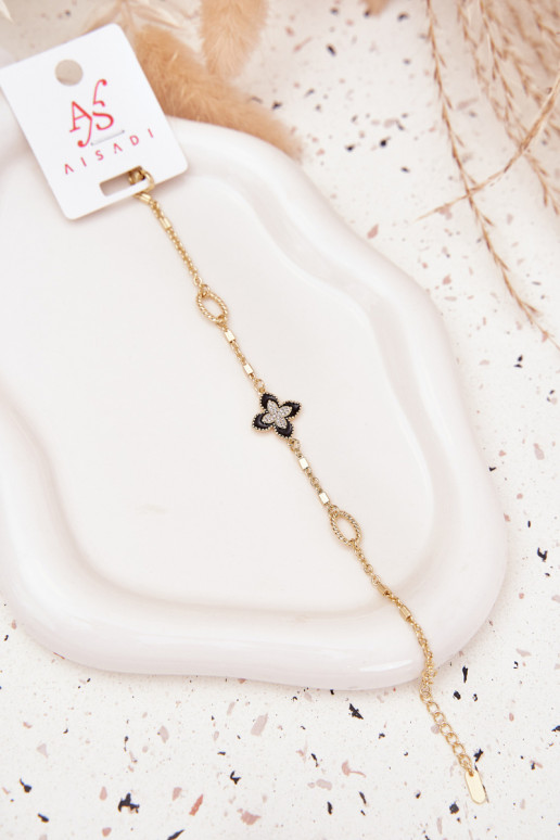 Aproce Z Koniczynką Stal Chirurgiczna Zelta krāsas