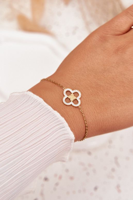 Aproce  no nerūsējošā tērauda Zelta krāsas