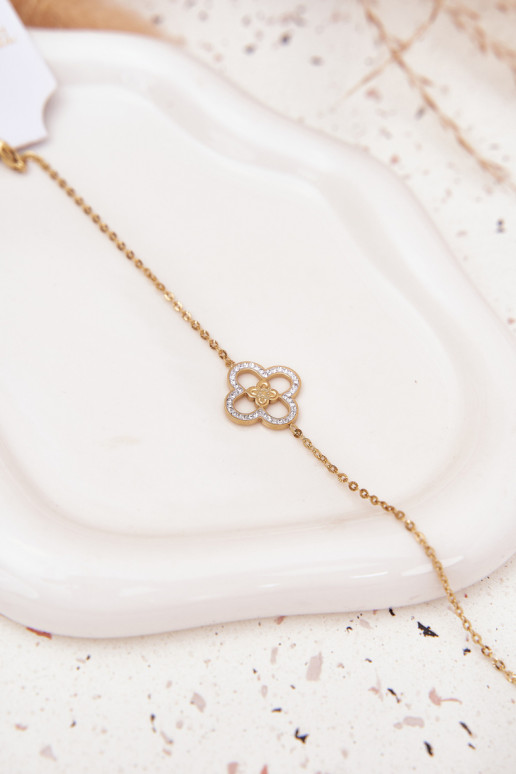 Aproce  no nerūsējošā tērauda Zelta krāsas