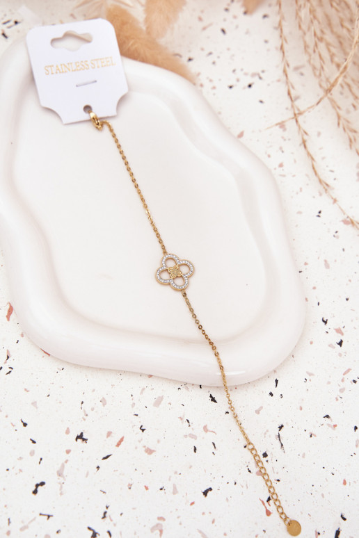 Aproce  no nerūsējošā tērauda Zelta krāsas