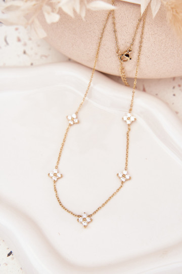   Z uszkami Stal Chirurgiczna Zelta krāsas