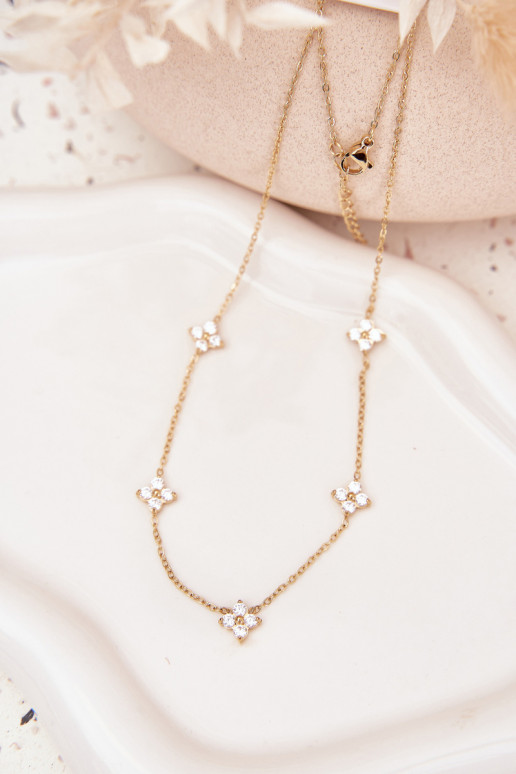   Z uszkami Stal Chirurgiczna Zelta krāsas