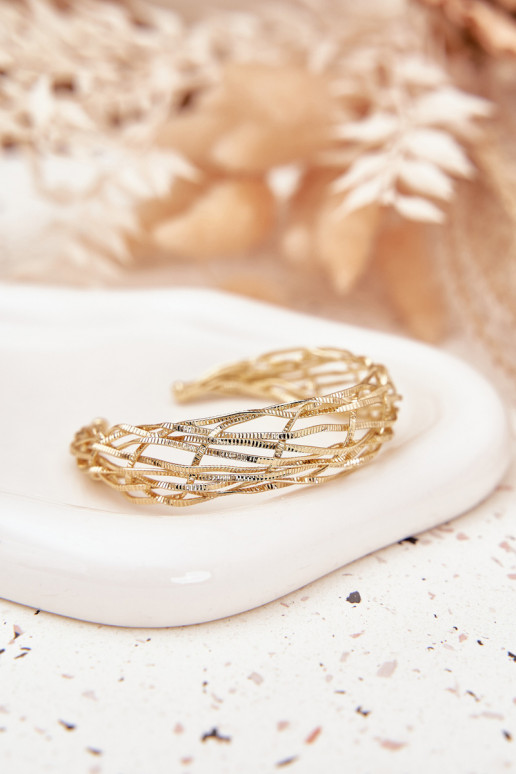 Aproce  no nerūsējošā tērauda Zelta krāsas