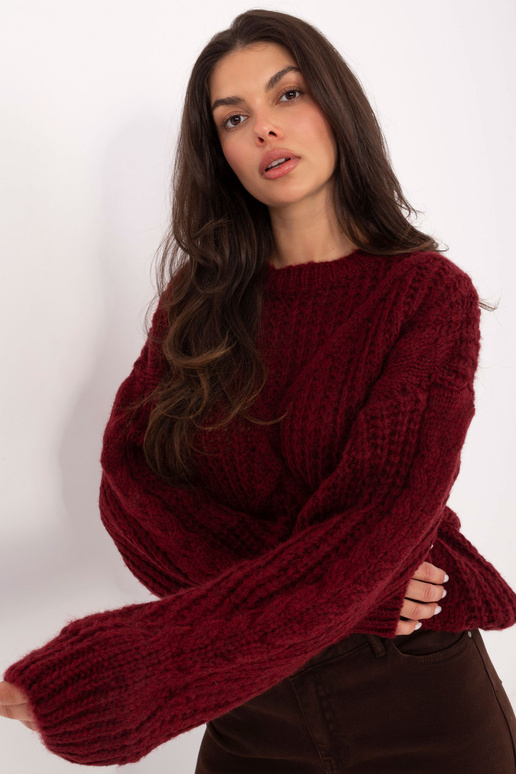 Džemperis-IN bordošs