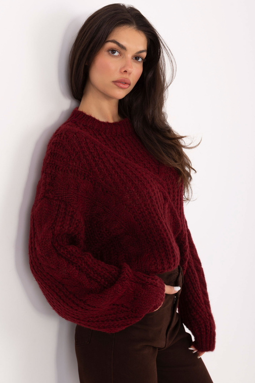 Džemperis-IN bordošs