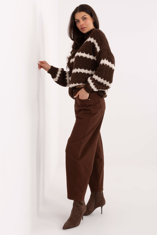 Džinsu bikses brūnas