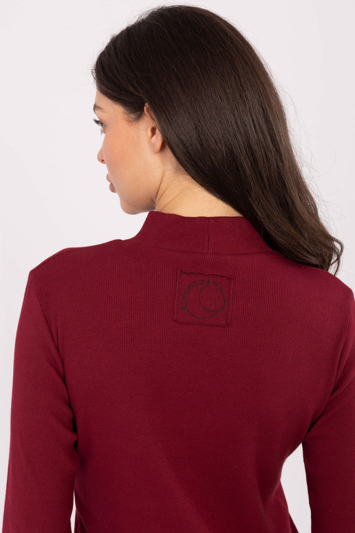 Bordo krāsas blūze