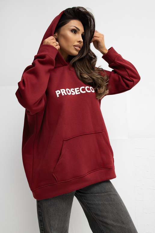 Bordo krāsas blūzons