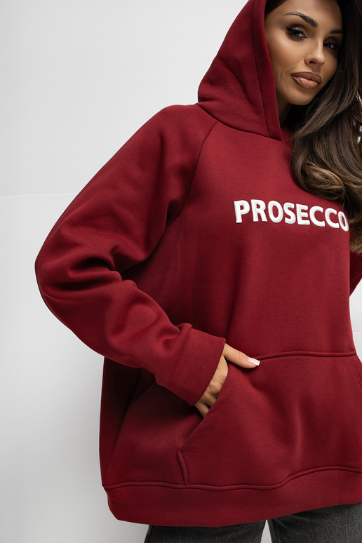 Bordo krāsas blūzons