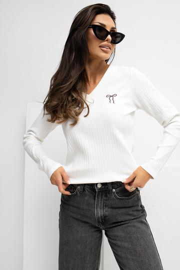 Ekrū krāsas blūze 2