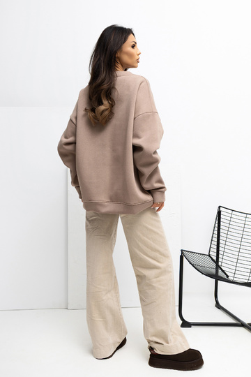 Tumši smilškrāsas blūzons 2